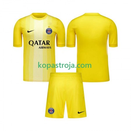 Billiga Fotbollströjor Paris Saint-Germain Målvakt Barn Tredje tröja 2025/26 Kortärmad